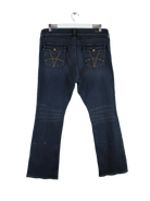 Vintage Jeans Blau – Rückseite