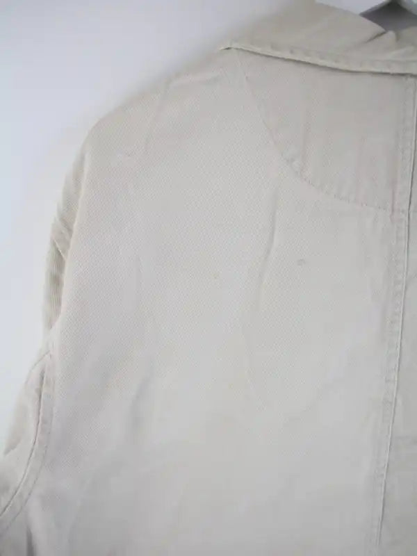 Vintage Jeansjacke Beige L – Detailbild 1