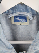 Vintage Jeansjacke Blau L – Etikett