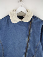 Vintage Jeansjacke Blau M – Detailansicht Vorderseite