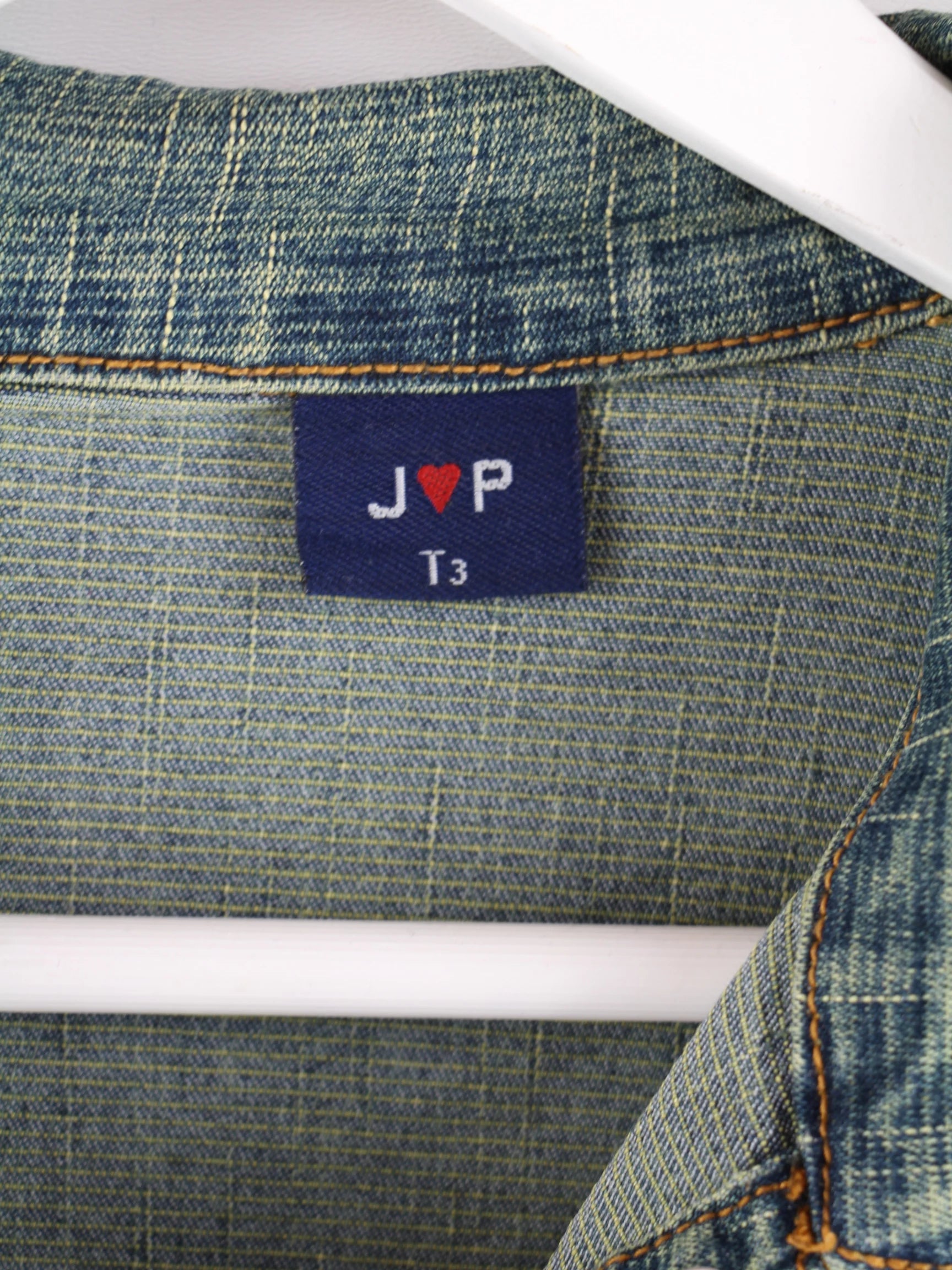Vintage Jeansjacke Blau XS – Etikett