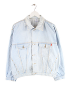 Vintage Jeansjacke Blau M – Vorderseite