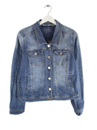 Vintage Jeansjacke Blau S – Vorderseite