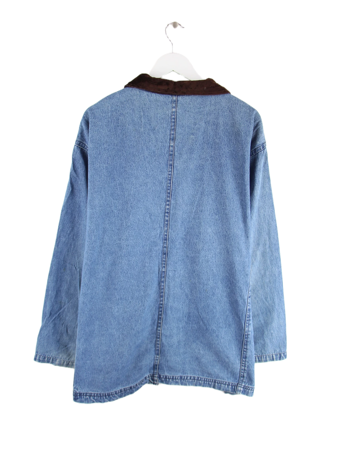 Vintage Jeansjacke Blau XL – Rückseite