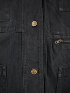 Vintage Jeansjacke Schwarz 3XL – Detailbild 1