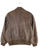 Vintage Lederjacke Braun M – Rückseite