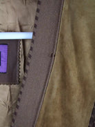 Vintage Lederjacke Braun XXL – Detailbild 1