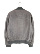 Vintage Lederjacke Grau L – Rückseite