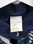 Vintage Lederjacke Mehrfarbig XL – Etikett
