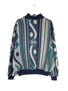 Vintage Lederjacke Mehrfarbig XL – Rückseite