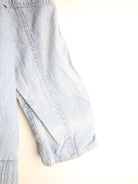 Vintage Leichte Jacke Blau L – Detailbild 4
