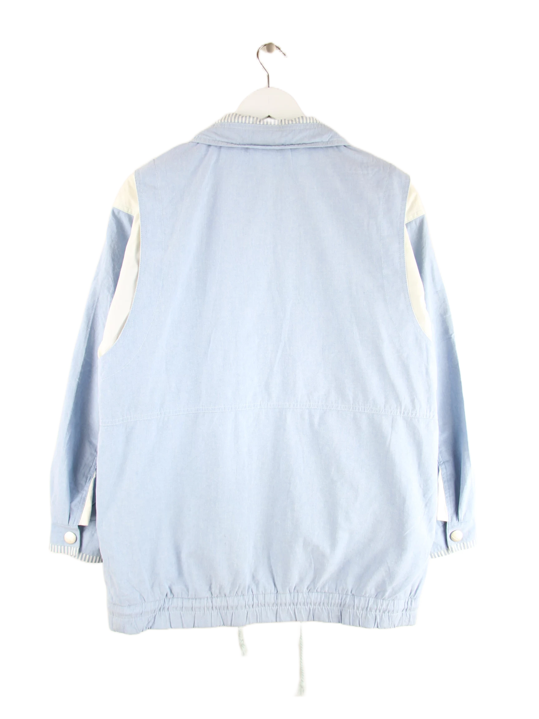 Vintage Leichte Jacke Blau M – Rückseite