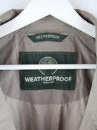 Vintage Leichte Jacke Grau XL – Etikett