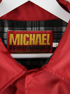 Vintage Leichte Jacke Rot XL – Etikett