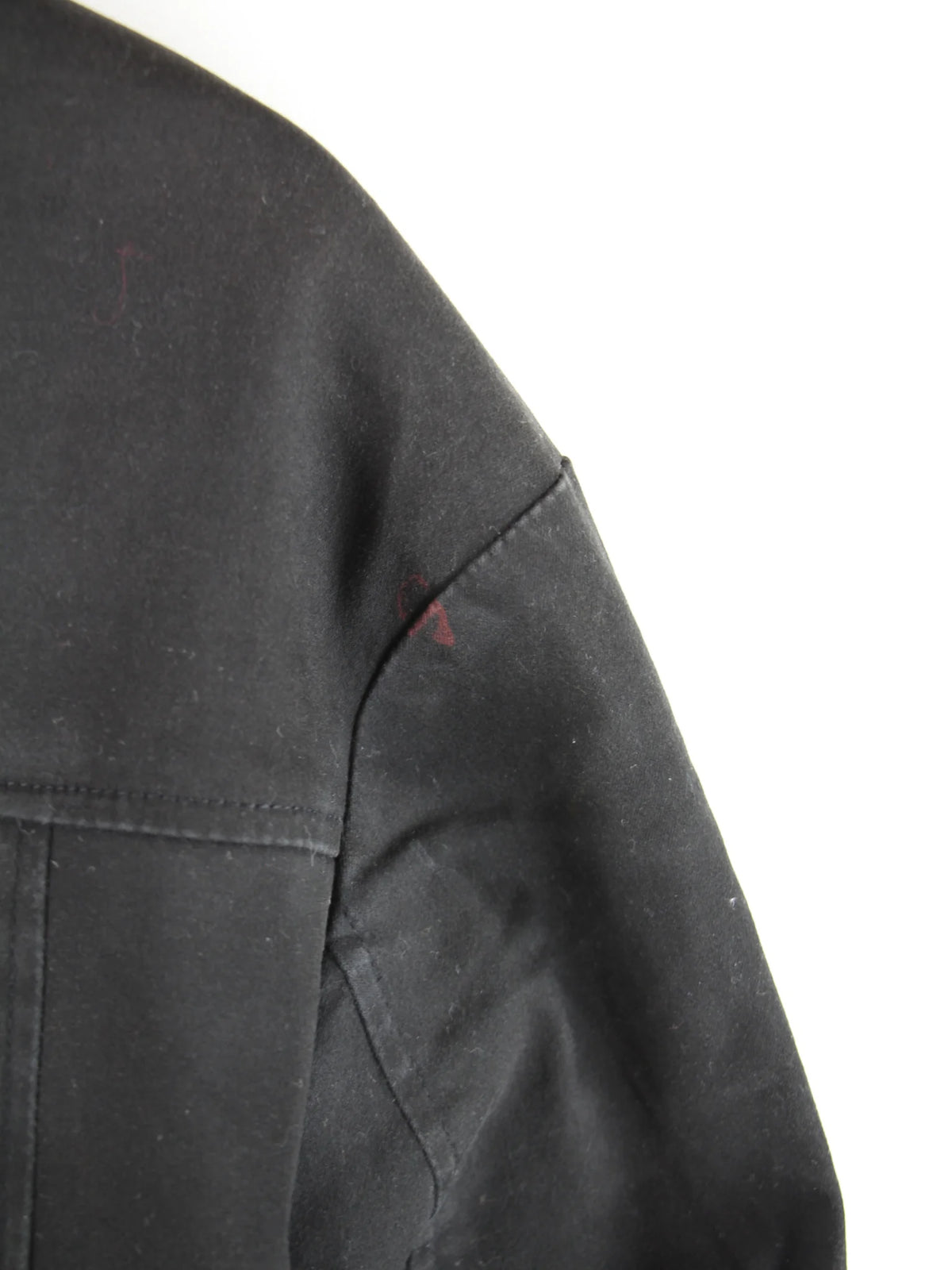 Vintage Leichte Jacke Schwarz L – Detailbild 1