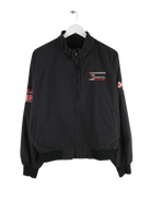 Vintage Leichte Jacke Schwarz L – Vorderseite