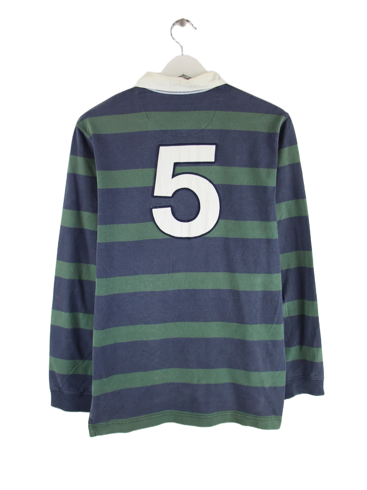 Vintage Polo Blau M – Rückseite