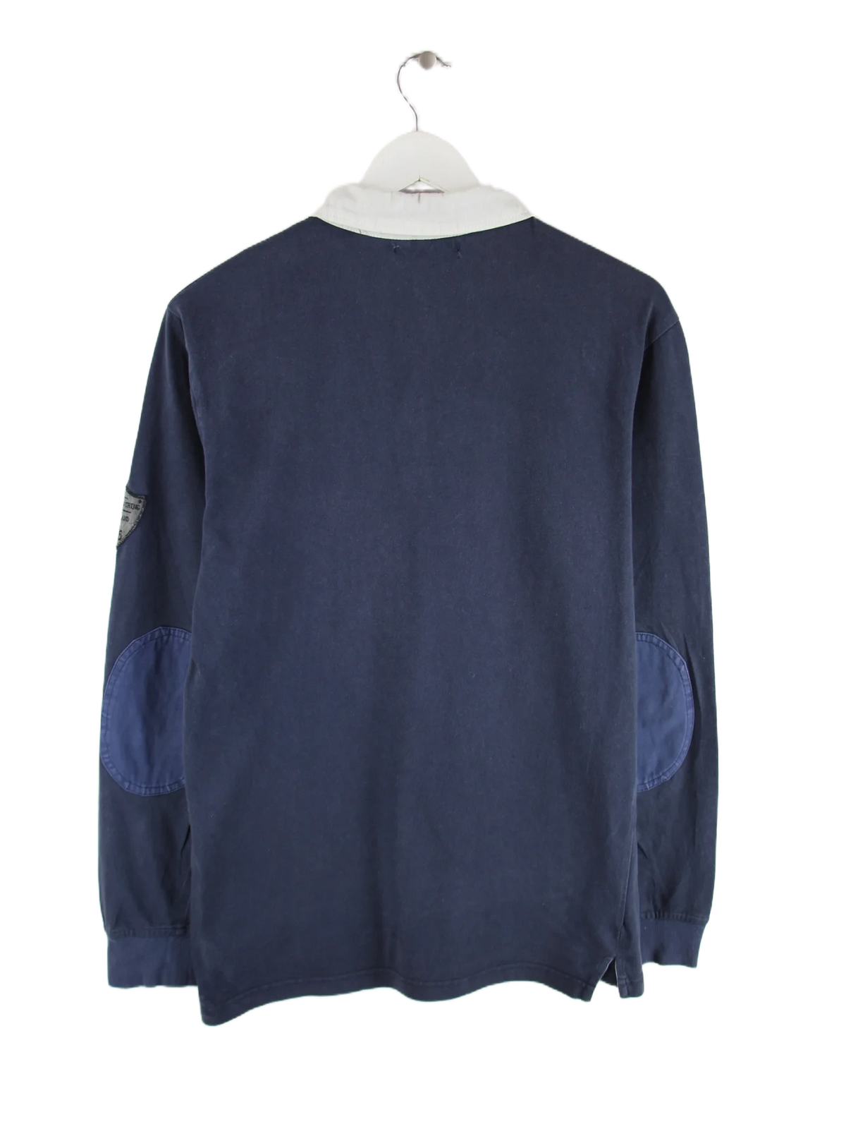 Vintage Polo Blau S – Rückseite
