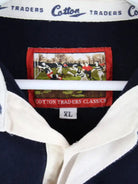 Vintage Polo Blau XL – Etikett