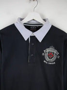 Vintage Polo Blau L – Etikett