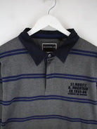 Vintage Polo Grau XXL – Detailansicht Vorderseite