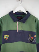 Vintage Polo Mehrfarbig XL – Detailansicht Vorderseite
