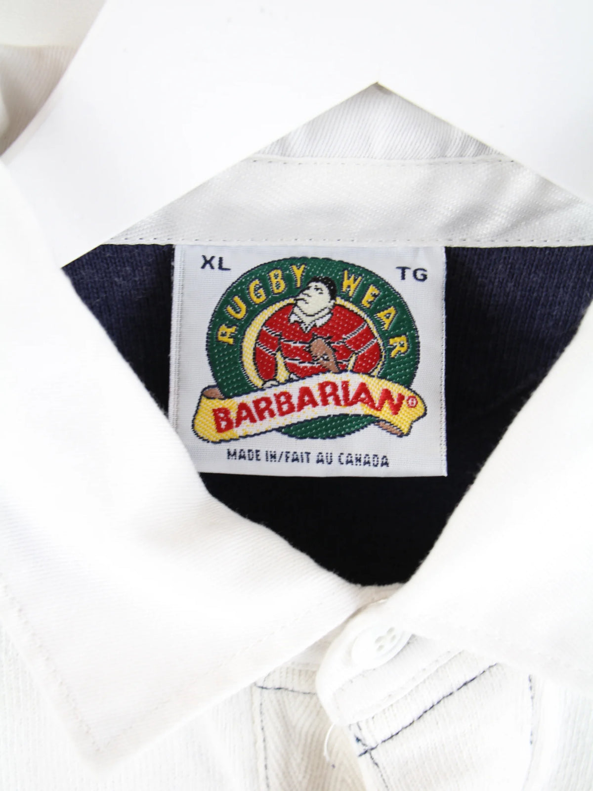 Vintage Polo Mehrfarbig XL – Etikett