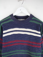 Vintage Pullover Blau XL – Detailbild 2