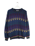 Vintage Pullover Mehrfarbig L – Vorderseite