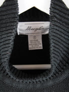 Vintage Pullover Schwarz S – Etikett