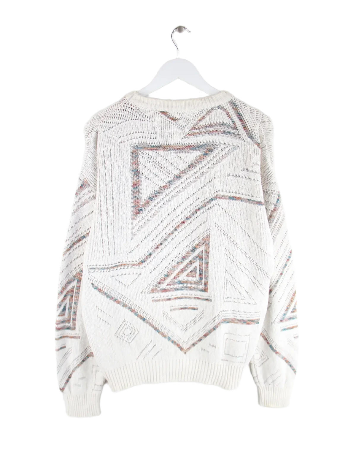 Vintage Pullover Weiß XL – Rückseite
