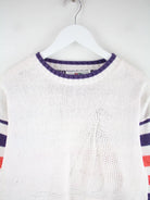 Vintage Pullover Weiß M – Detailbild 1