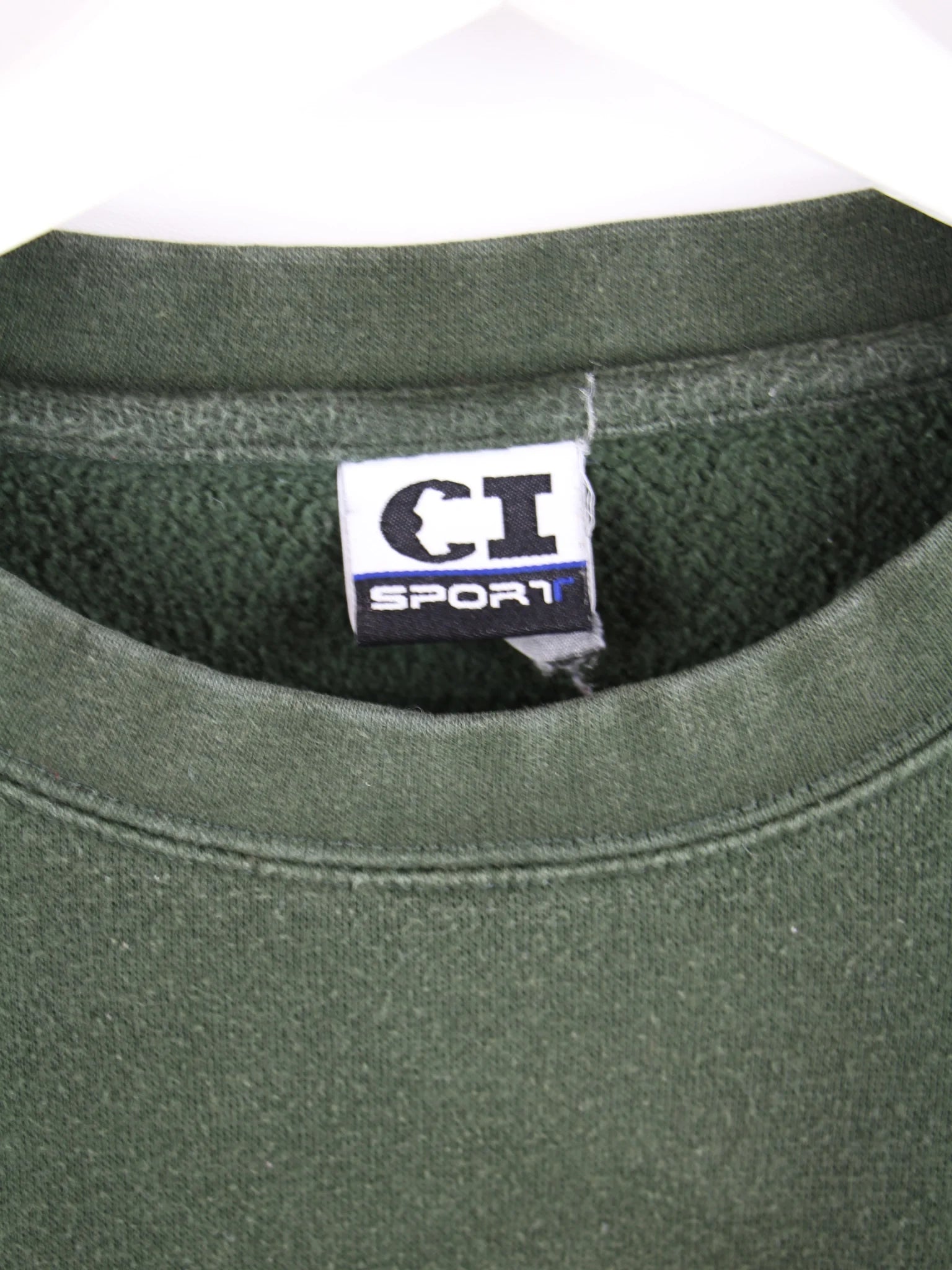 Vintage Sweater Grün L – Etikett