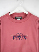 Vintage Sweater Rosa M – Detailansicht Vorderseite
