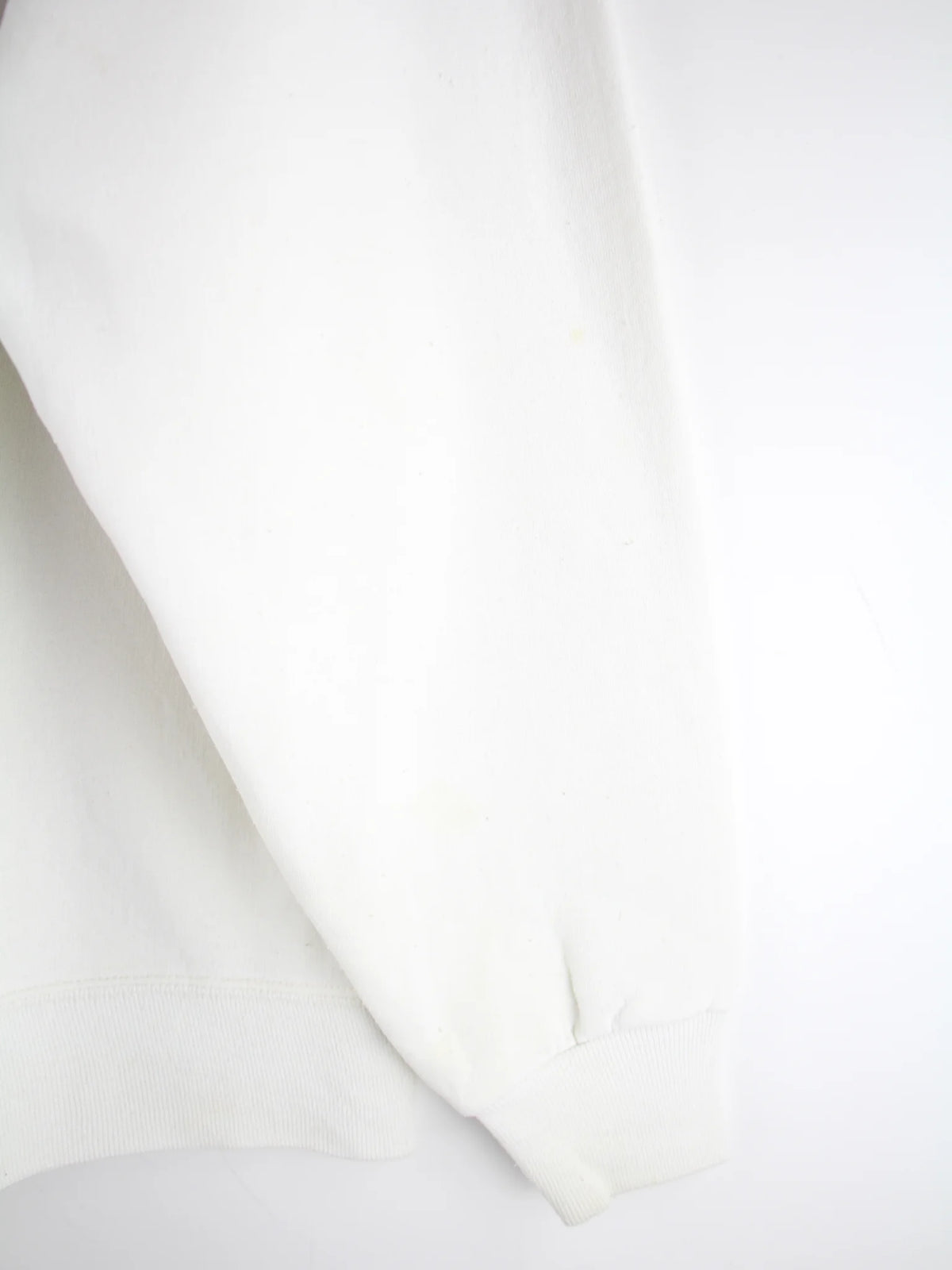 Vintage Sweater Weiß XL – Etikett
