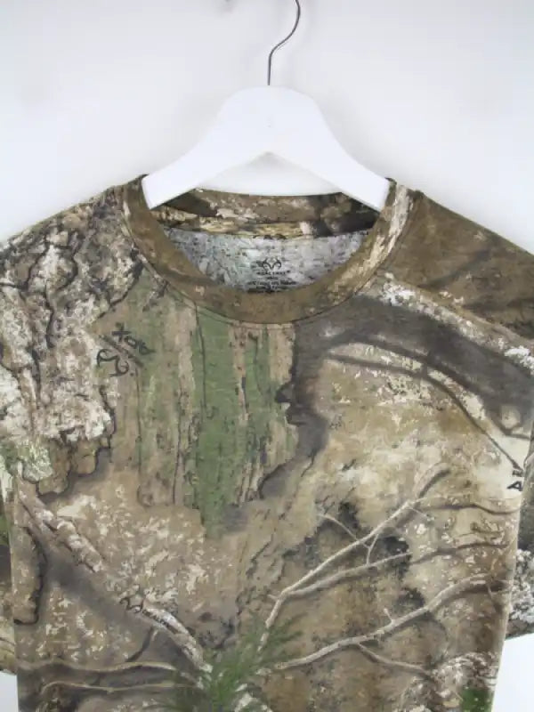 Vintage T-Shirt Mehrfarbig L – Detailansicht Vorderseite