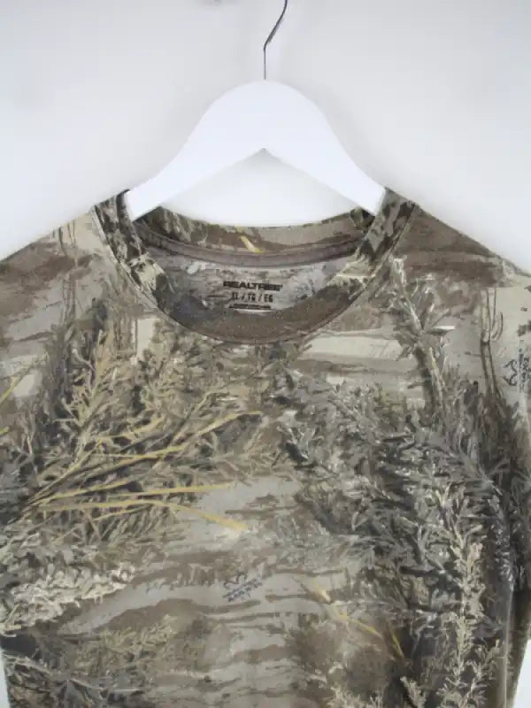 Vintage T-Shirt Mehrfarbig XL – Detailansicht Vorderseite
