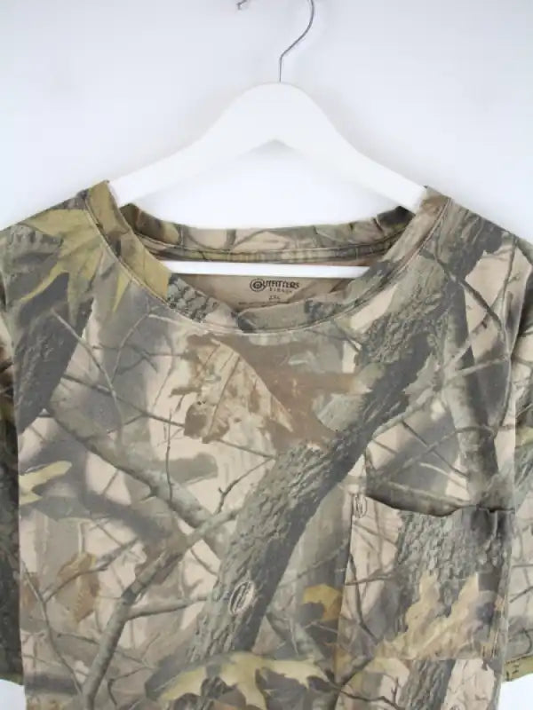 Vintage T-Shirt Mehrfarbig XXL – Detailansicht Vorderseite