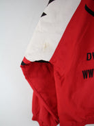 Vintage Trainingsjacke Rot M – Detailbild 3