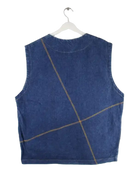 Vintage Weste Blau XXL – Rückseite