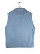 Vintage Weste Blau XXL – Rückseite