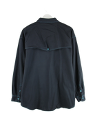 Wrangler Freizeit Hemd Schwarz XL – Rückseite