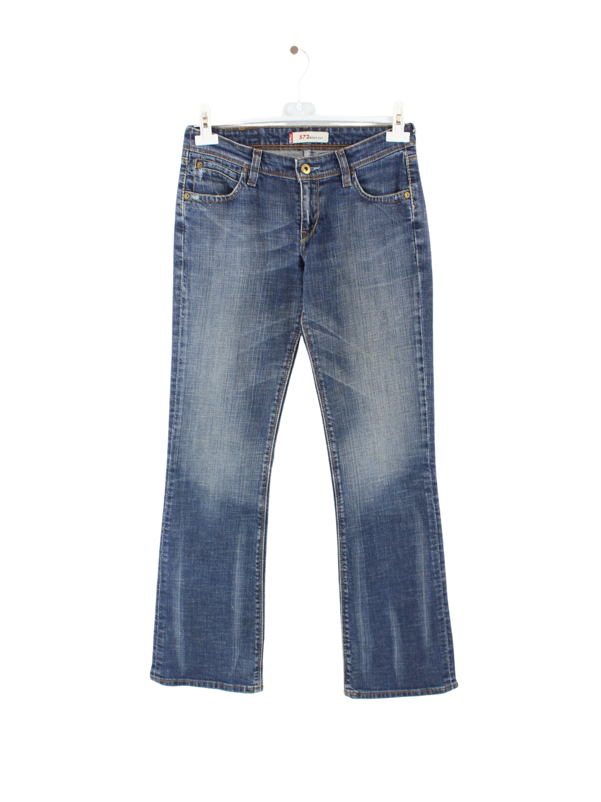 Jeans Levis 572 Boot Cut pour femme Bleu W29 L32