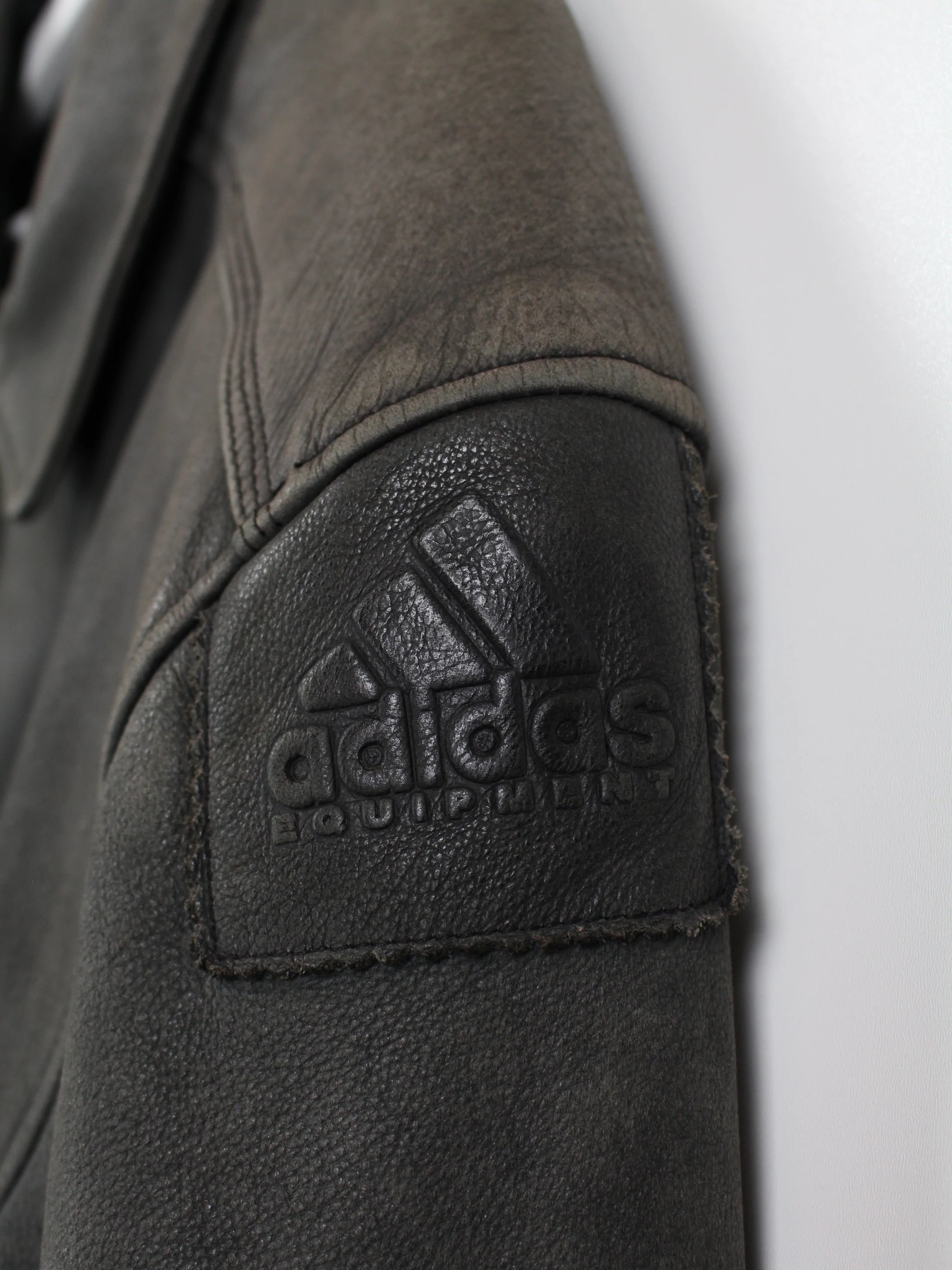Veste en cuir Adidas Equipment Gris XL Peeces