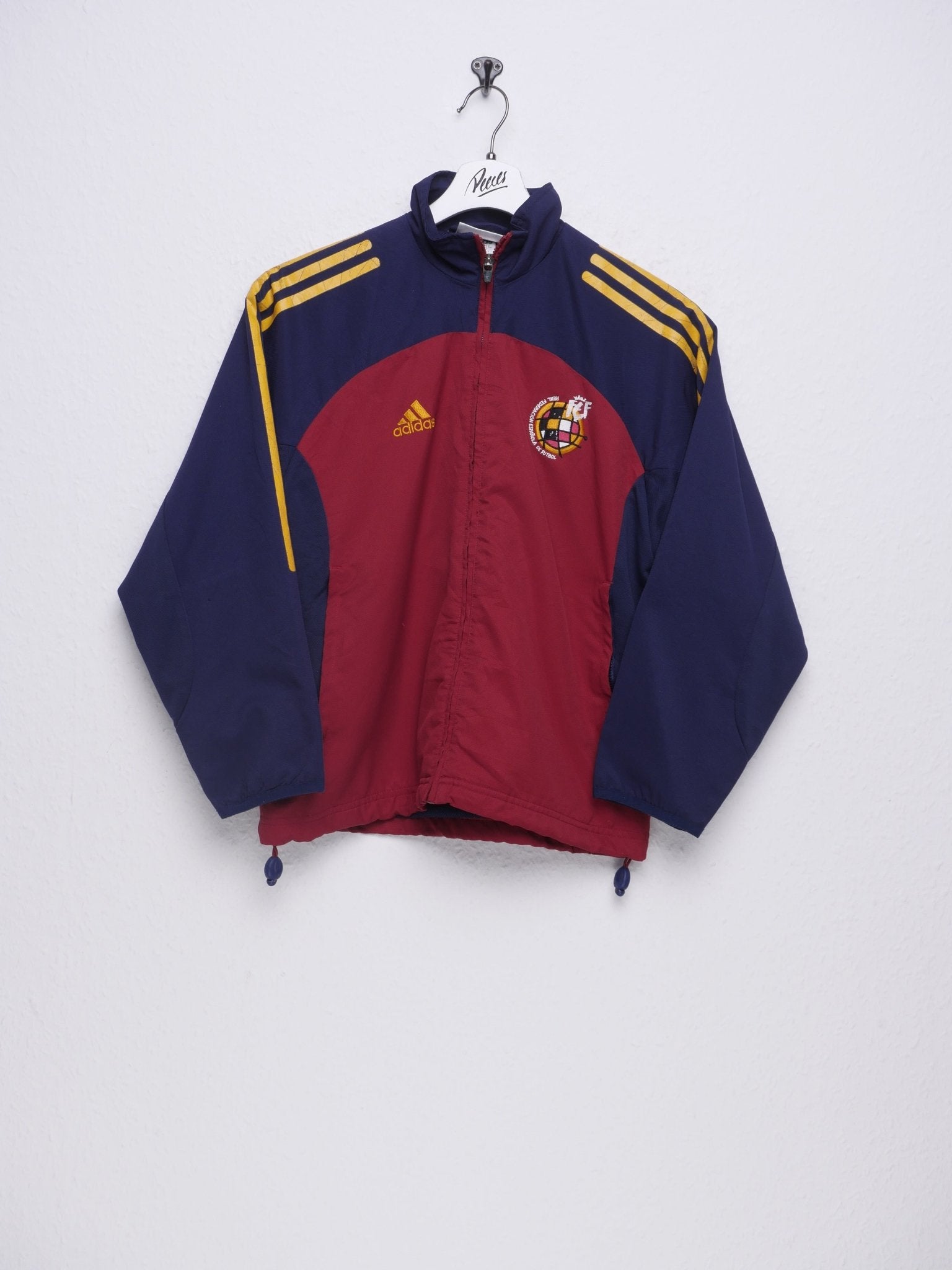Adidas embroidered Española De Futbol Logo Vintage Track Jacke - Peeces