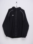 Adidas embroidered Logo black Heavy Jacke - Peeces
