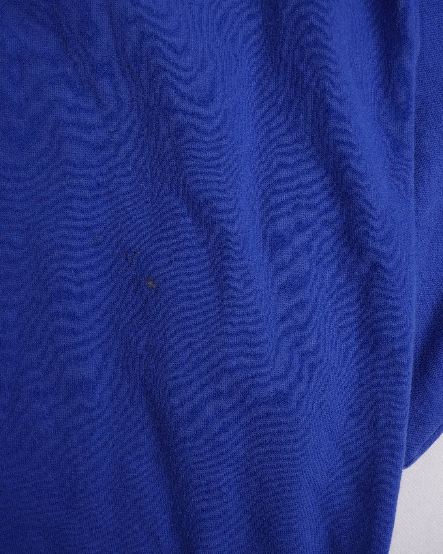 Adidas embroidered Logo blue Half Zip Sweater - Peeces