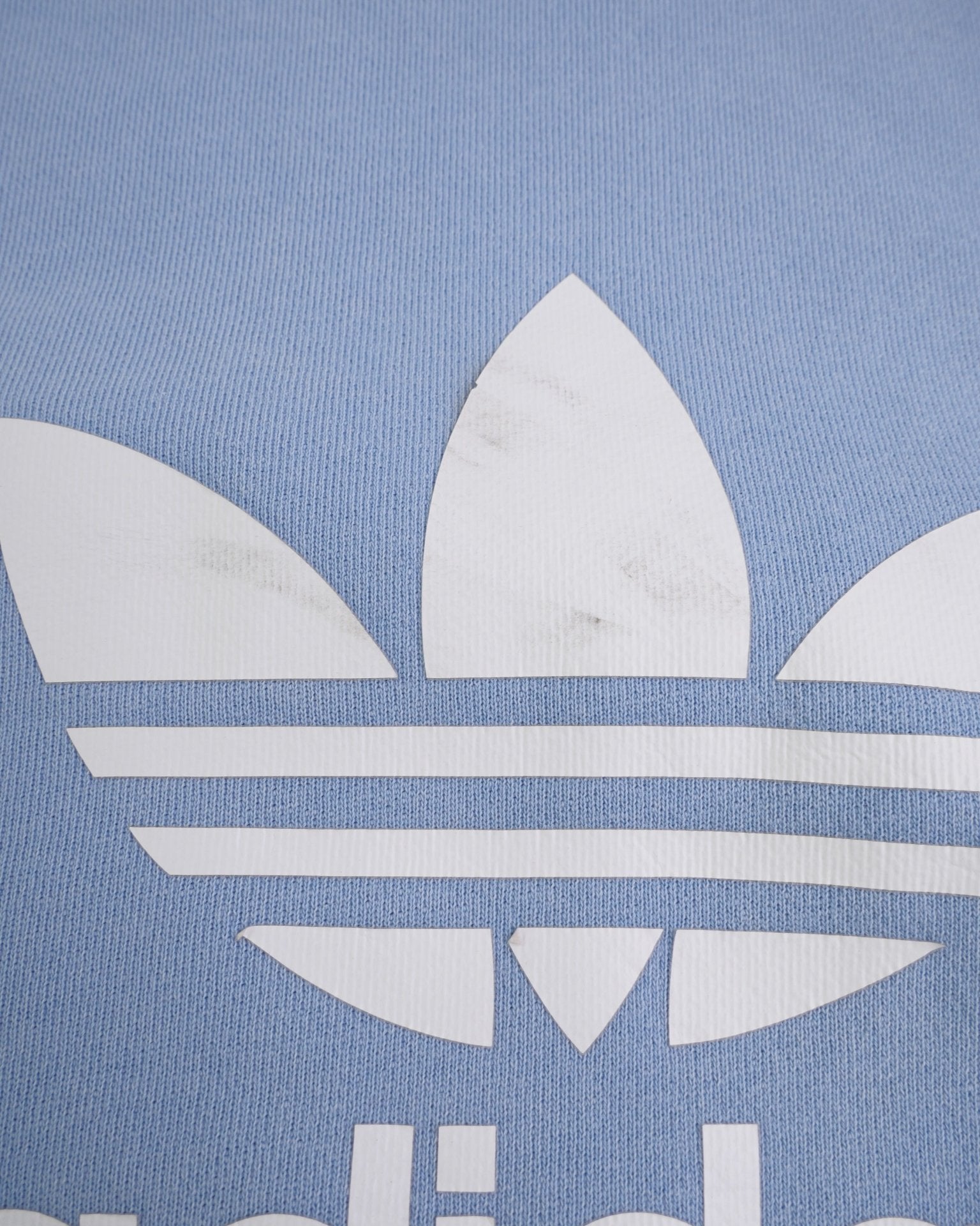 Adidas printed Logo babyblue Sweater - Peeces