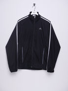 adidas printed Logo basic black Track Jacket - Peeces