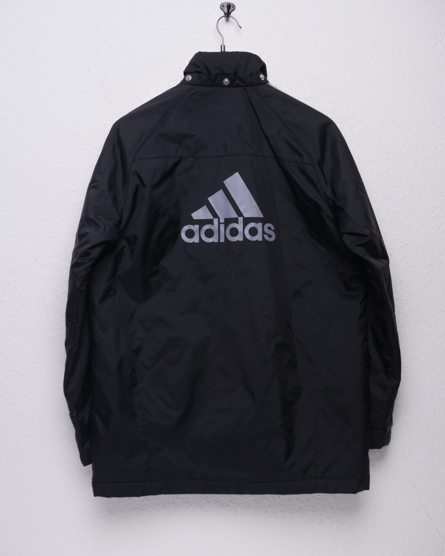 Adidas printed Logo black thick Track Jacket - Peeces